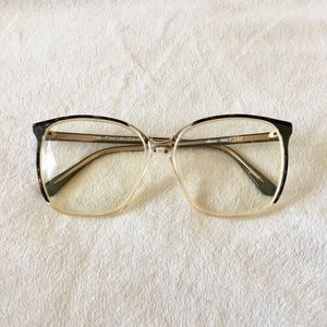 Clear Lens + Tan Frame✨